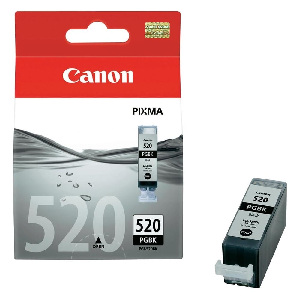 Canon Inkjet Ink PGI-520BK Black (2932B001) (CANPGI-520BK)