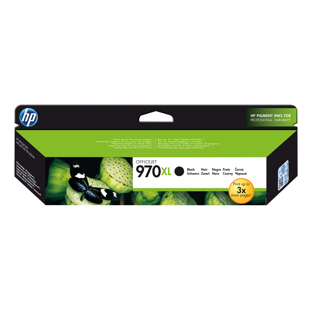 HP Inkjet Ink No.970XL Black (CN625AE) (HPCN625AE)