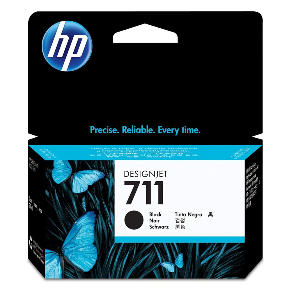 HP Inkjet No.711 Black Ink (CZ129A)
