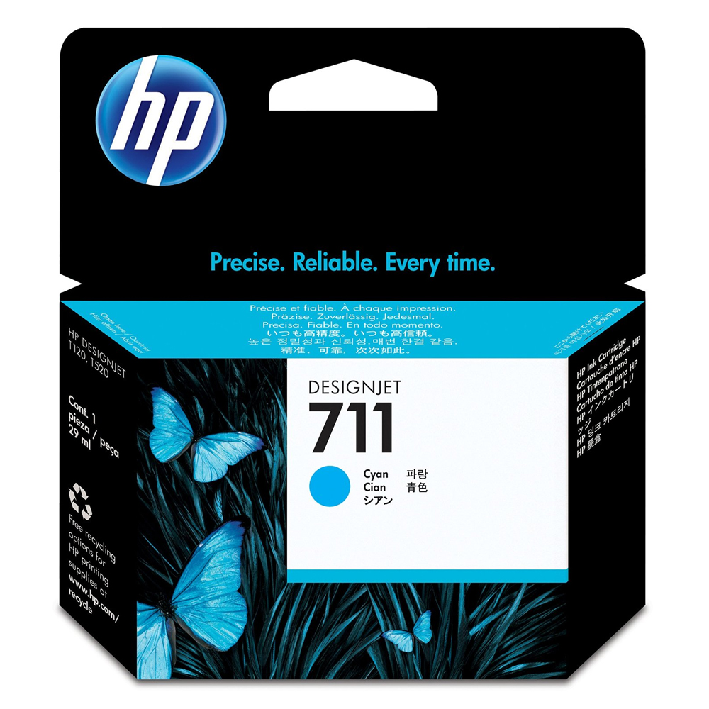 HP Inkjet Ink No.711 Cyan (CZ130A) (HPCZ130A)