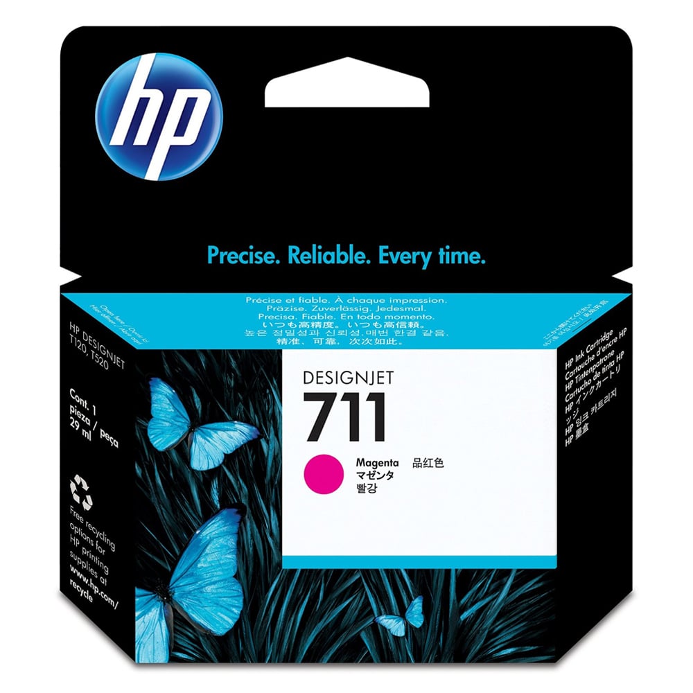 HP Inkjet Ink No.711 Magenta (CZ131A) (HPCZ131A)