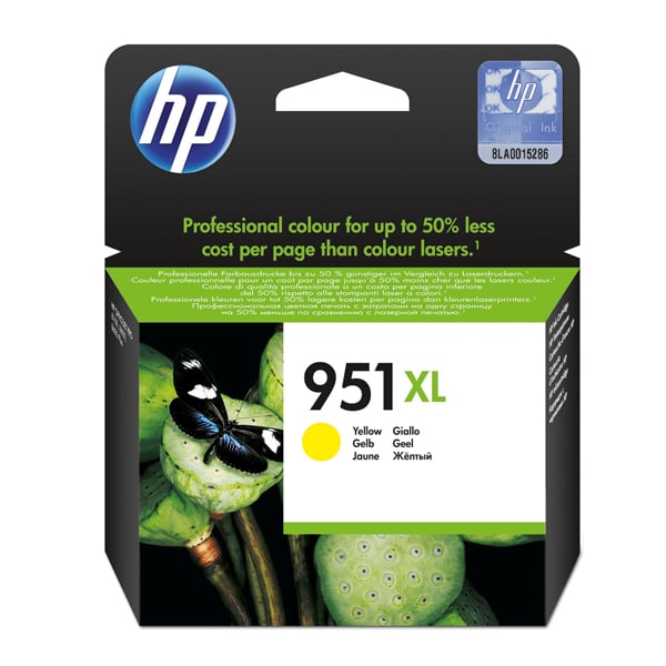 HP Inkjet Ink No.951XL Yellow (CN048AE) (HPCN048AE)