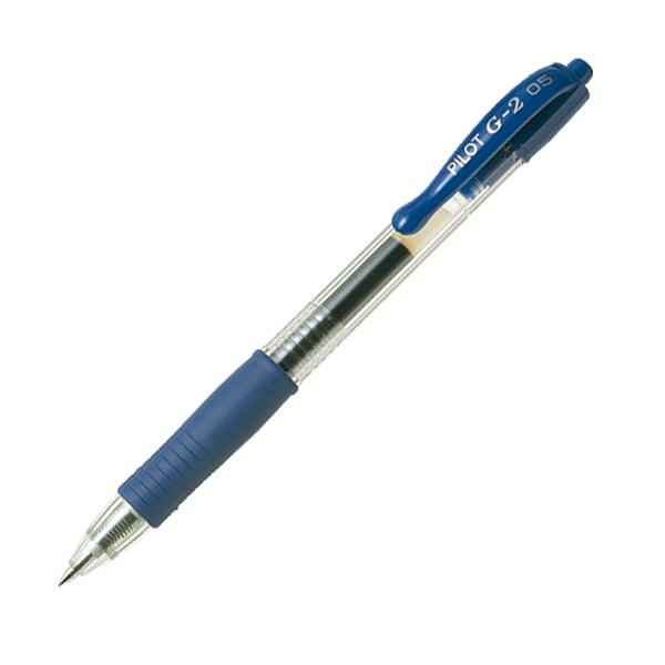 PILOT G-2 0.5 mm Gel Pen (Blue) (2615003) (PILBLG25BL)