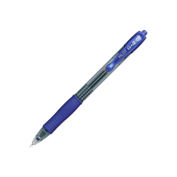 PILOT G-2 0.7 mm Gel Pen (Blue) (2605003) (PIL2605003BL)