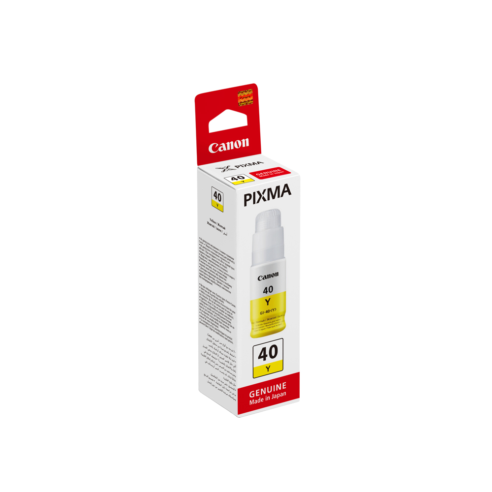 Canon Inkjet Ink GI-40 Yellow (3402C001) (CANGI-40Y)