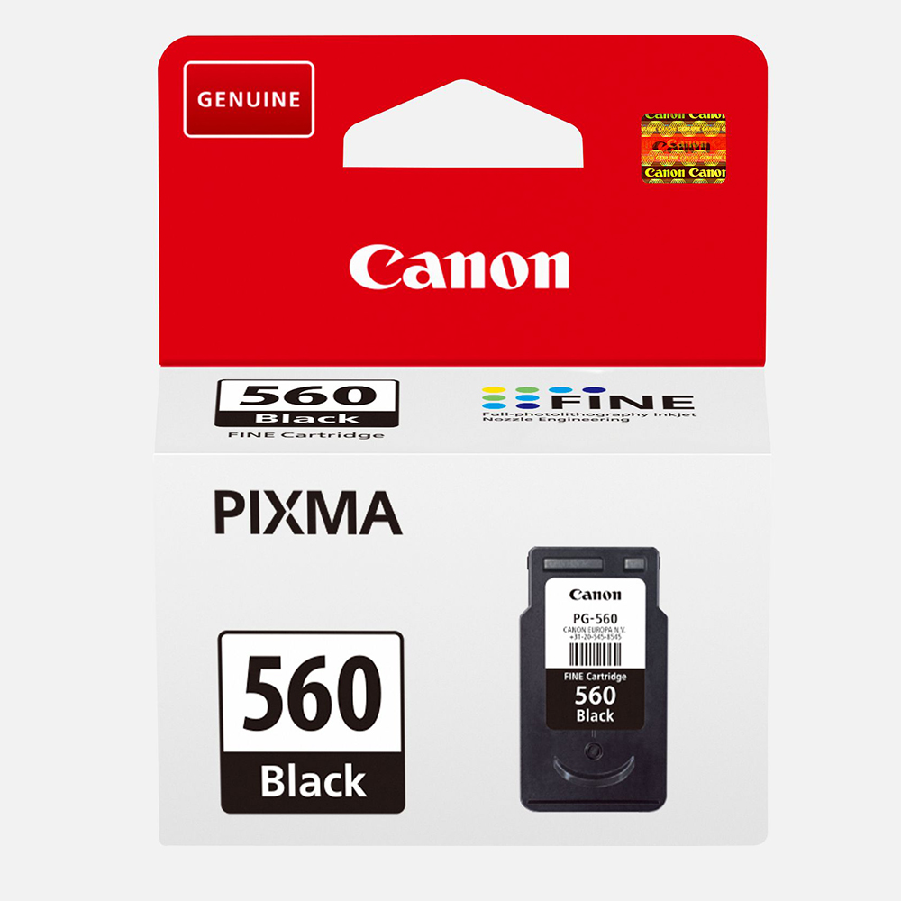 Canon Inkjet Ink PG-560 Black (3713C001) (CANPG-560BK)
