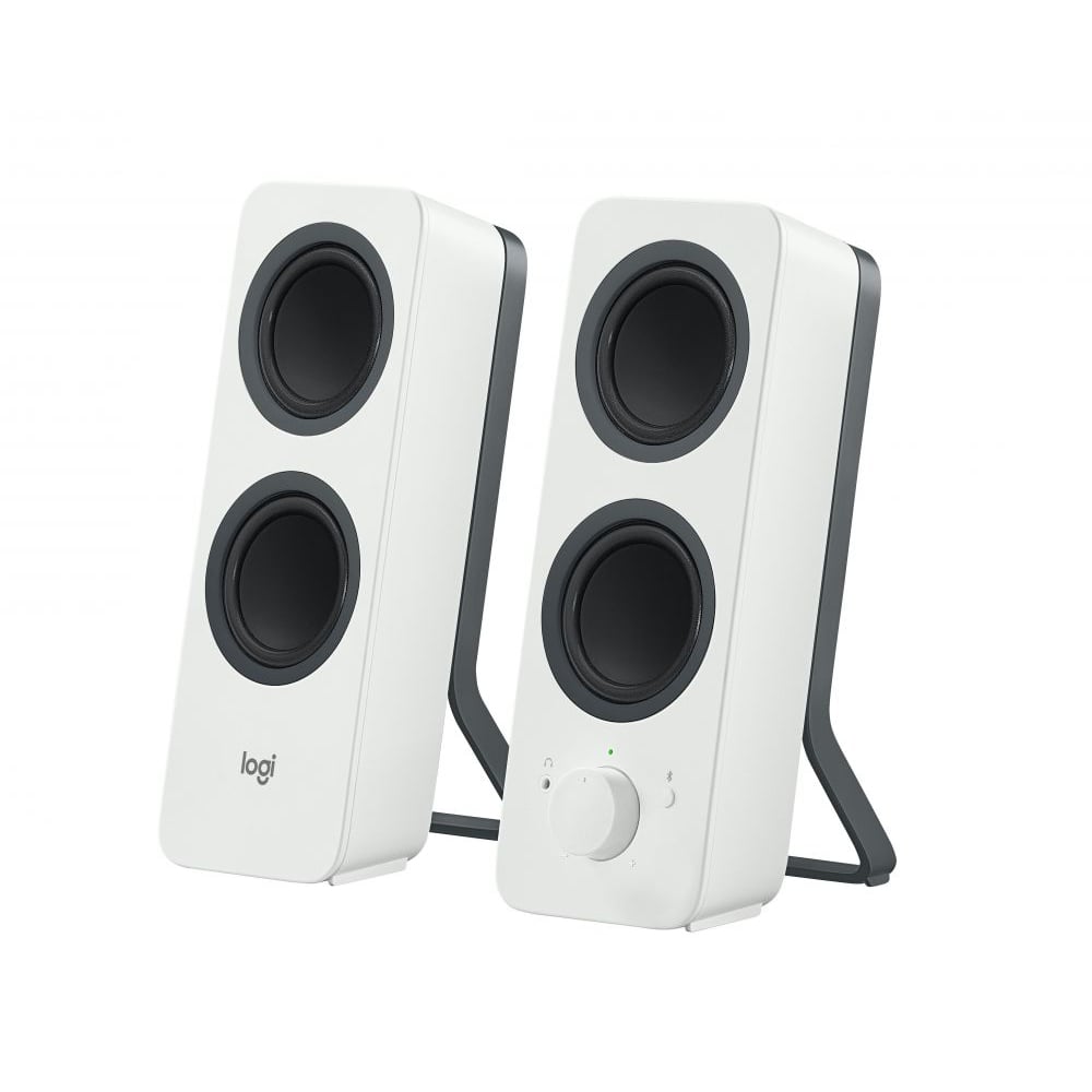 Logitech Z207 2.0 Bluetooth Speakers (White)