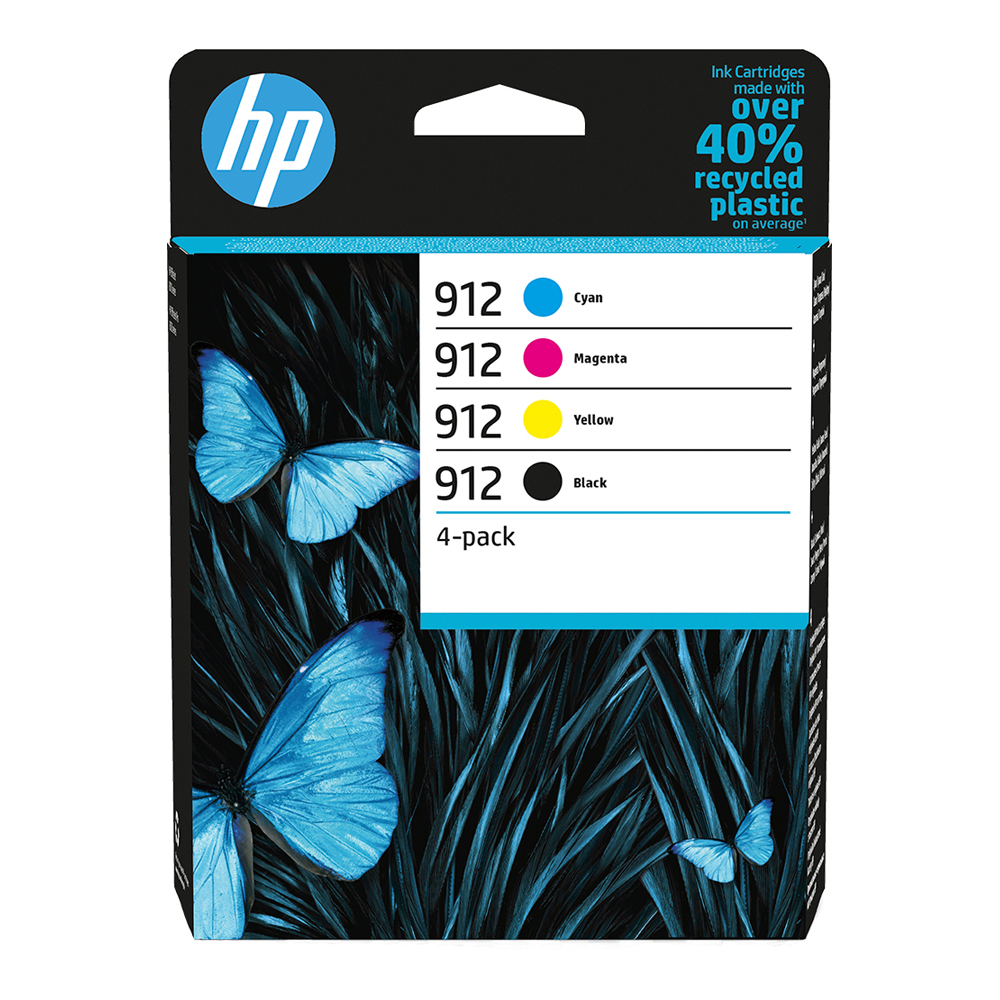 HP Inkjet 912 4-Pack CMYK (6ZC74AE)