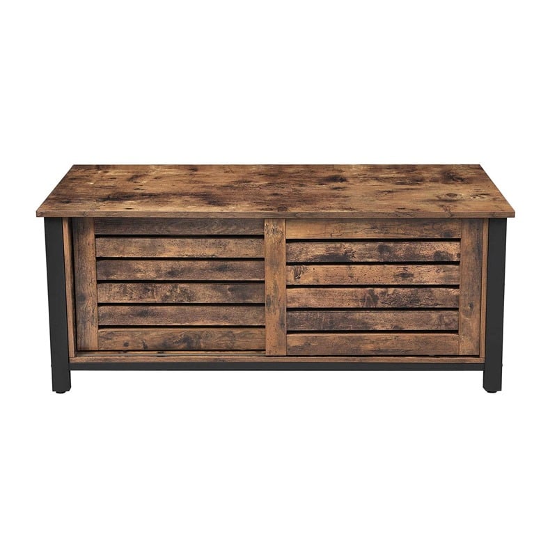 Wooden TV Stand 110 x 40 x 45 cm Vasagle (LTV41BX) (VASLTV41BX)