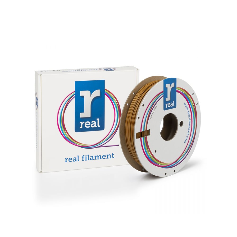 REAL PLA Matte 3D Printer Filament - Rust Orange - spool of 0.5Kg - 1.75mm