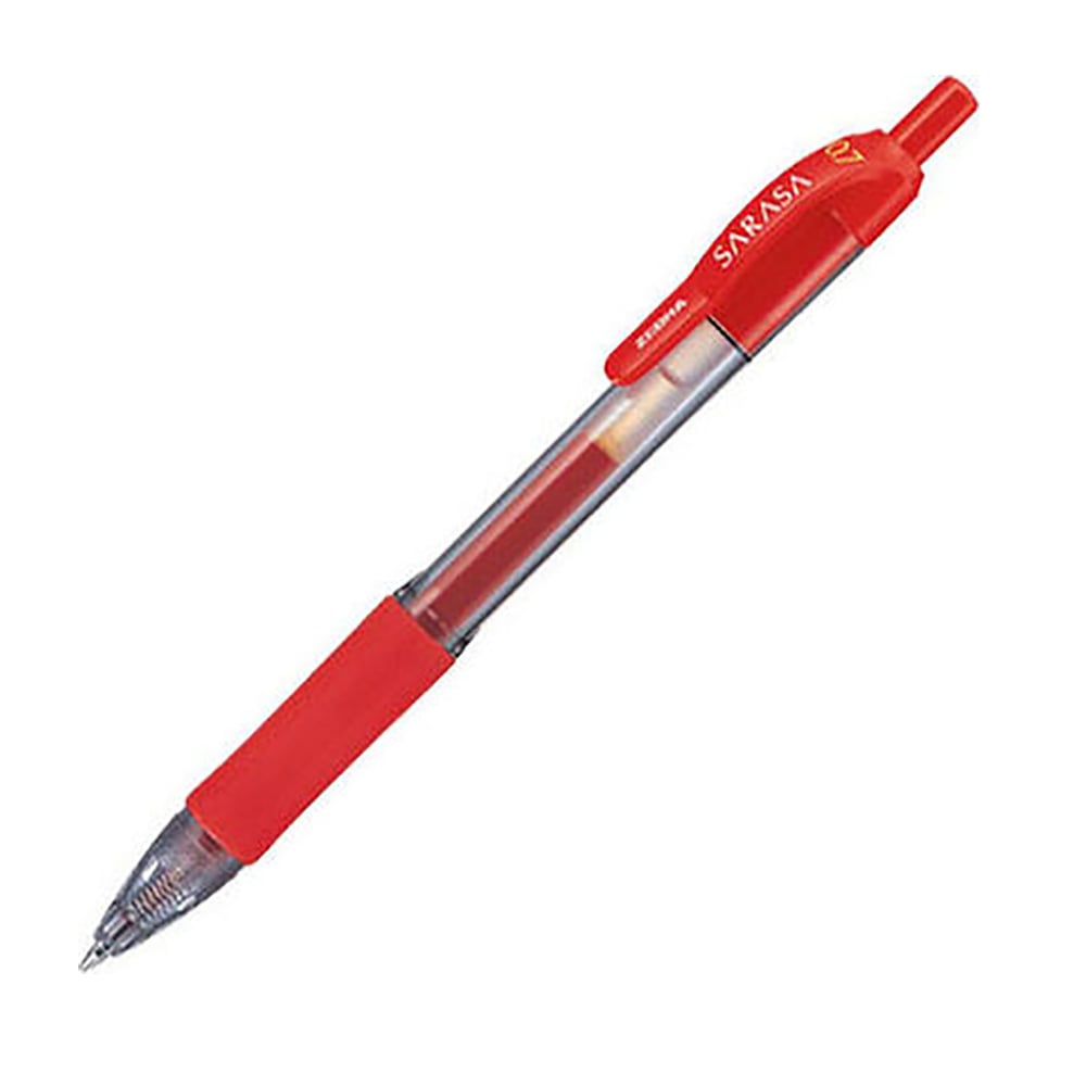 Zebra Sarasa Retractable GelPen 0.7mm Red (ZB-46830) (ZEBZB-46830)