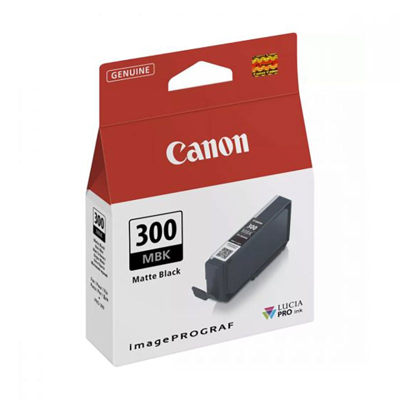 Canon PFI-300 InkJet Printer Ink Matte Black (4192C001) (CANPFI-300MBK)