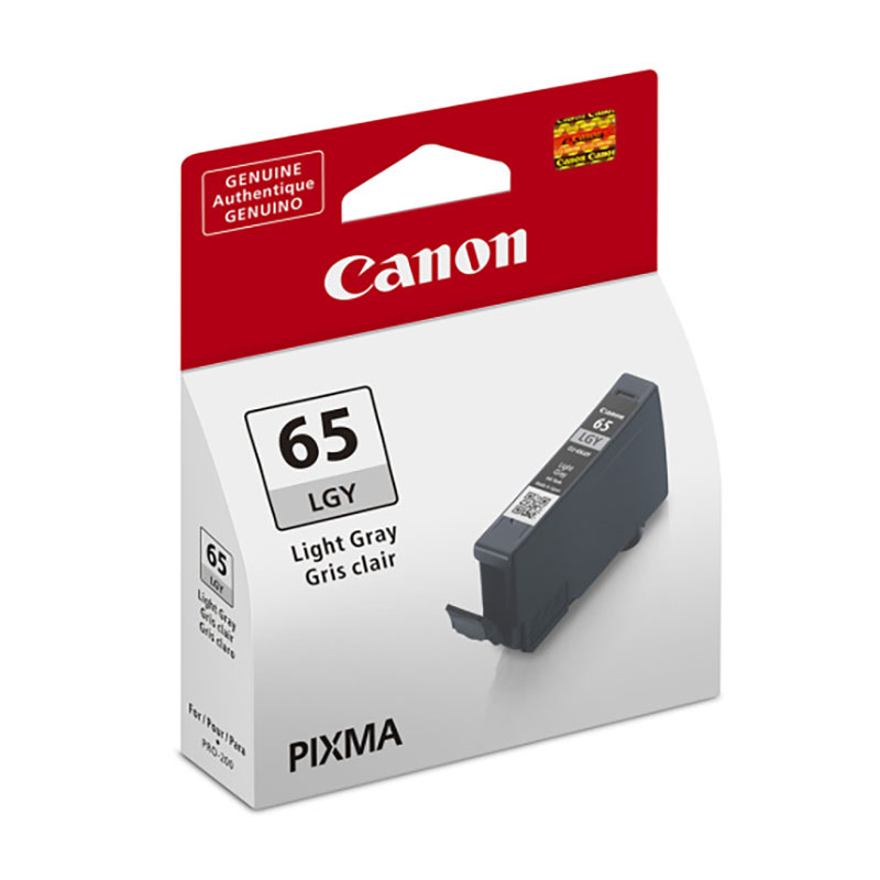 Canon CLI-65 Light Gray InkJet Printer Ink (4222C001) (CANCLI-65LGY)