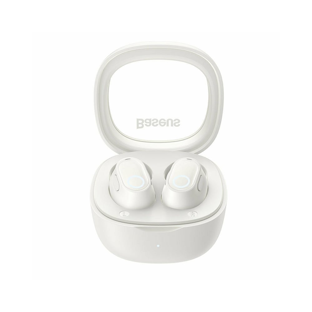Baseus Bowie WM02 In-ear Bluetooth Handsfree Earphones with Charging Case White (NGTW180002) (BASNGTW180002)