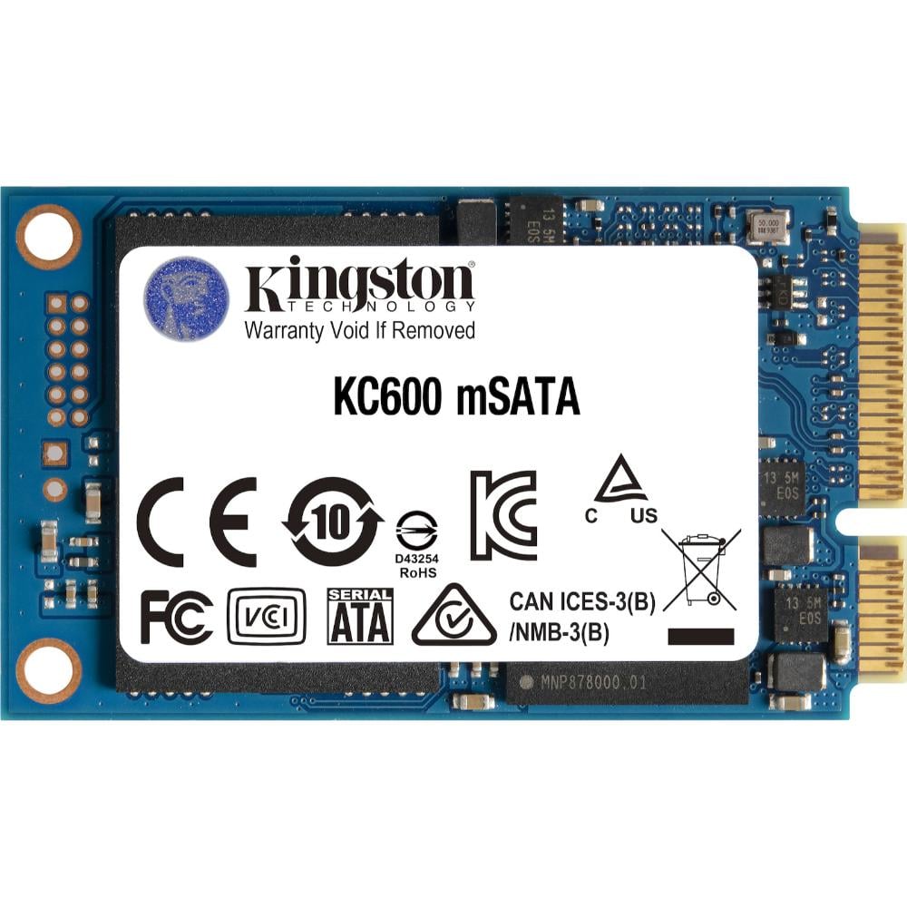 Kingston KC600 SSD 1TB mSATA III (SKC600MS/1024G) (KINSKC600MS-1024G)