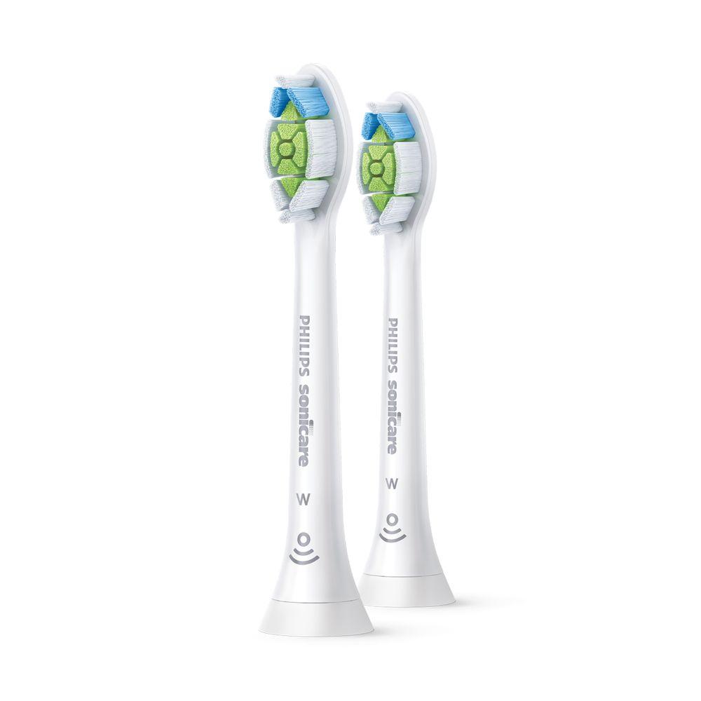 Philips Sonicare W2 Optimal White Replacement Heads for Electric Toothbrush 2pcs (HX6062/10)