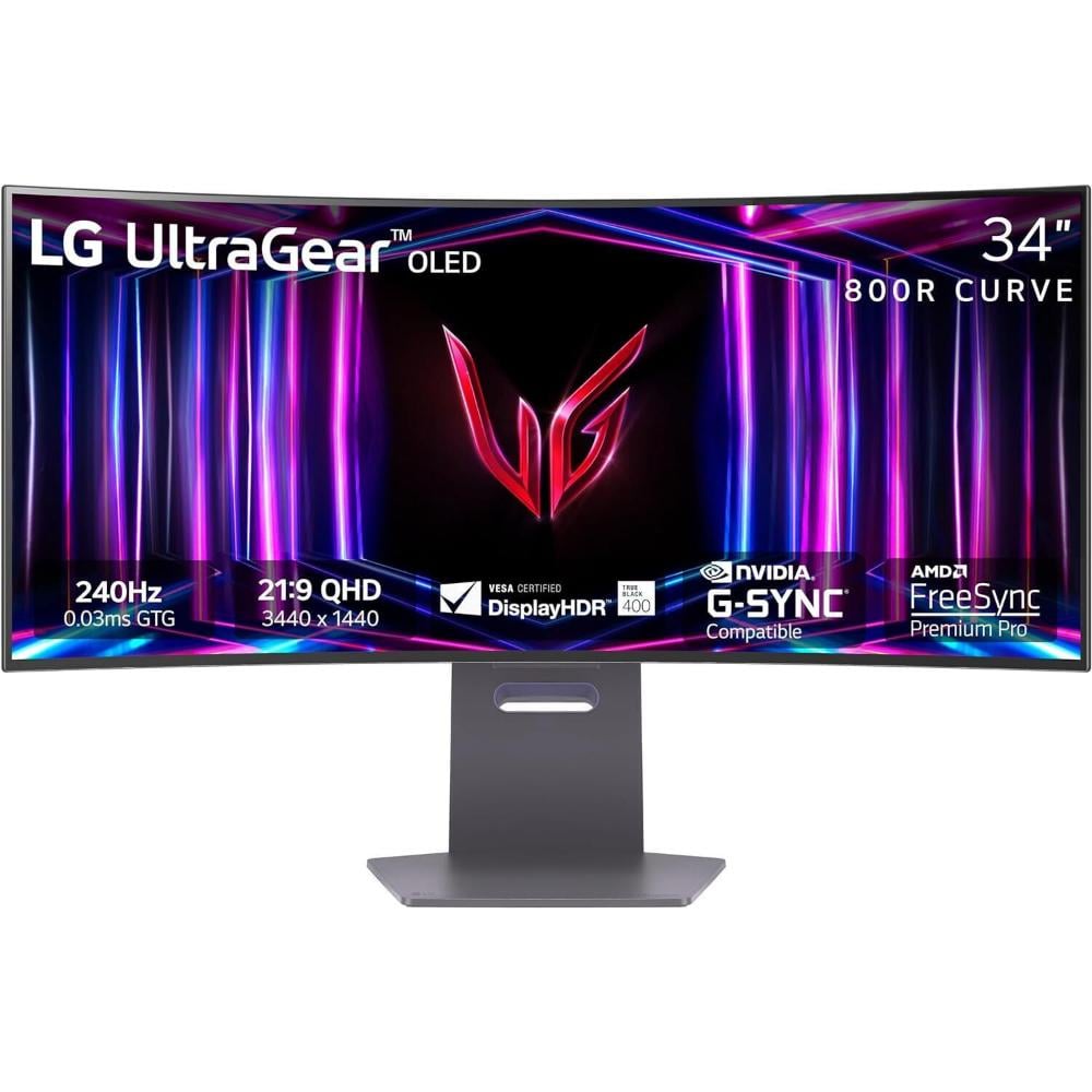 LG 34GS95QE-B UltraGear OLED WQHD Curved Gaming Monitor 34" (LG34GS95QE-B)