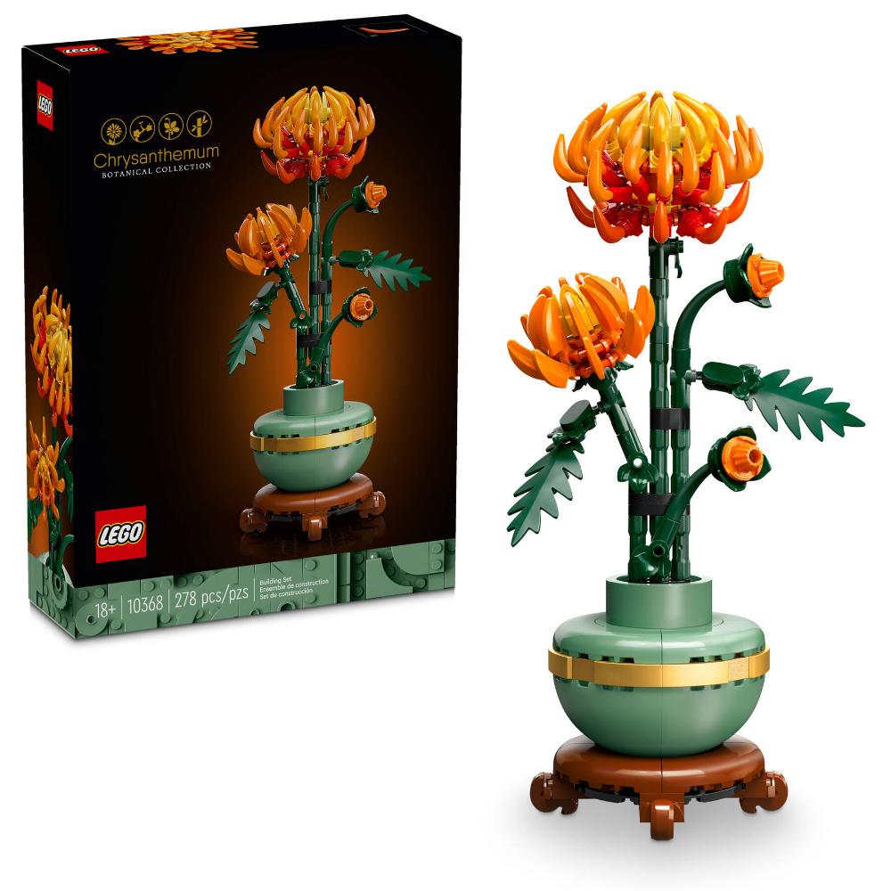 Lego Chrysanthemum Brick Set for Ages 18+ 278 Pieces (10368) (LGO10368)