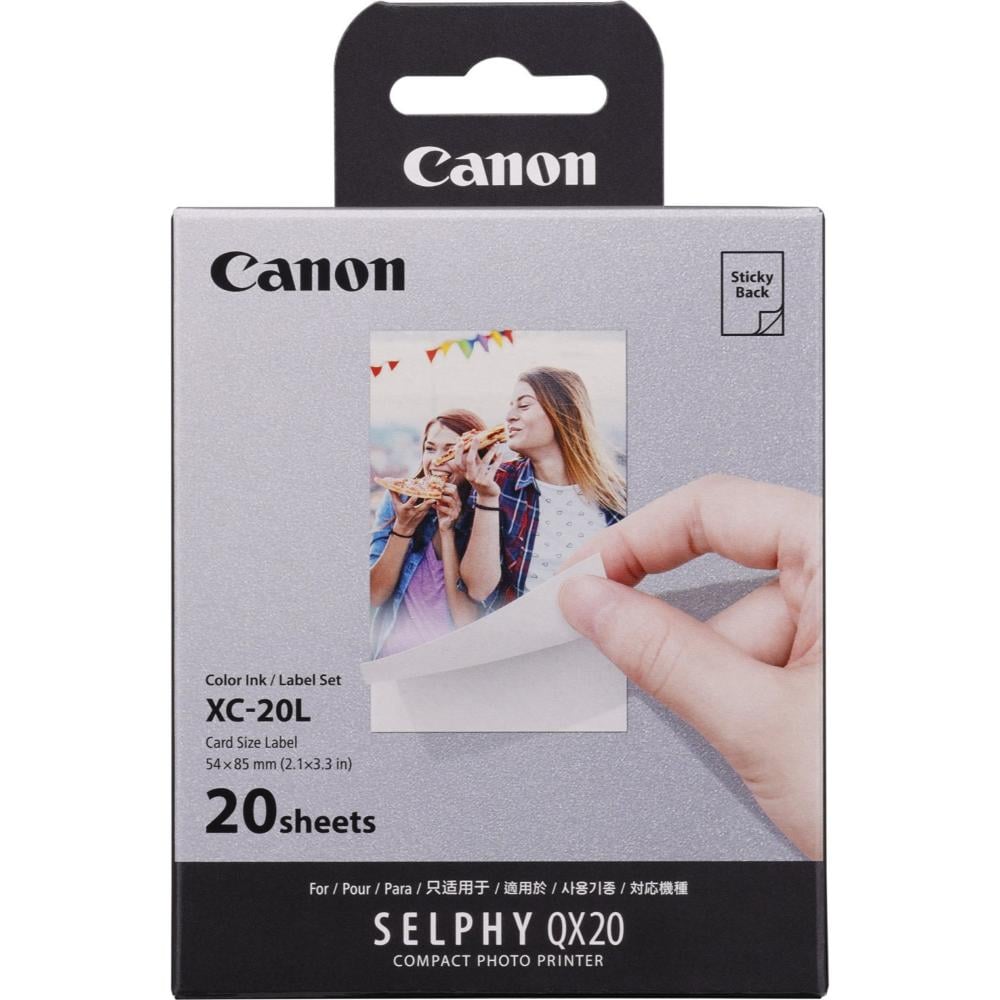 Canon XC-20L Color Ink & Sticker Set 20 Prints 54x85 mm (6755C002) (CANXC20L)