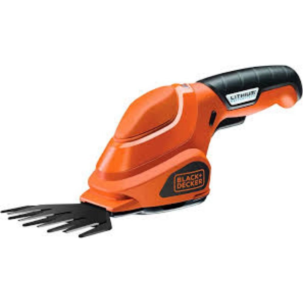 Black &amp; Decker GSL200 Cordless Grass Shear 8 Cm Black Orange Lithium 3.6 V (BDEGSL200)