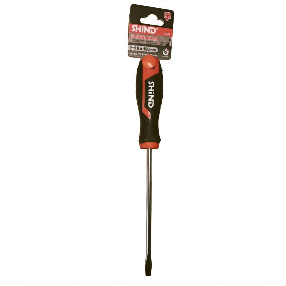 Shind Flathead Screwdriver 6x150mm (SHI-94384) (SHI94384)