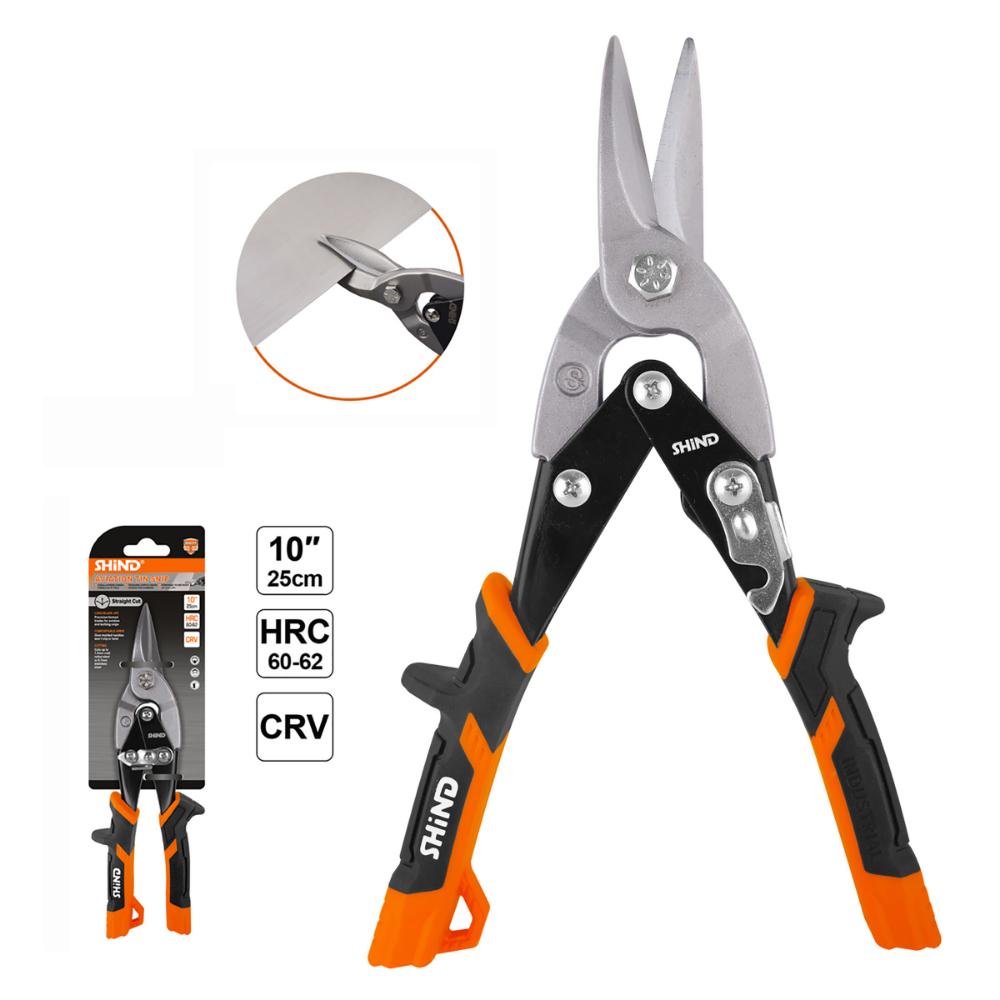 Shind Straight Tin Snips 250mm (SHI-94091)
