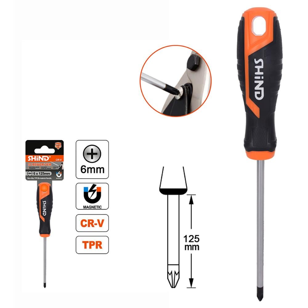 Shind Phillips Screwdriver Ph2x125mm (SHI-37837)