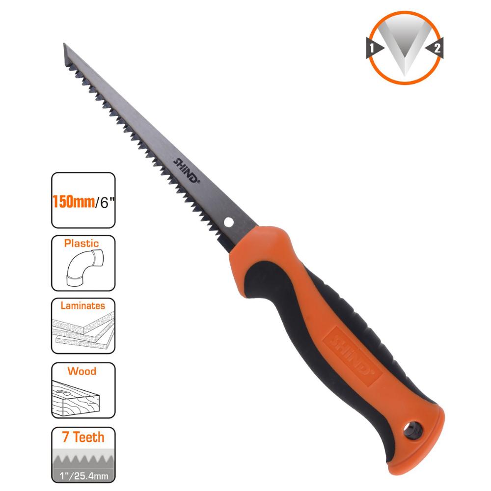 Shind Drywall Saw 2 Cuts 150mm (SHI-94647)