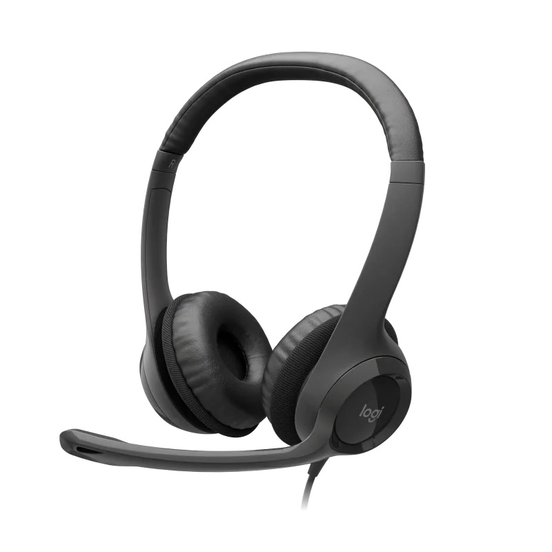 LOGITECH USB Headset H390 Graphite