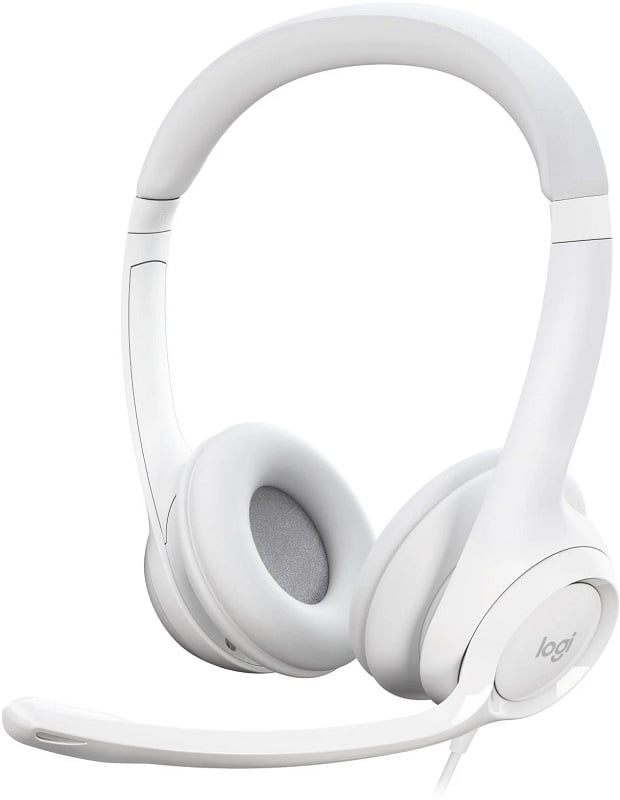 LOGITECH USB Headset H390 White
