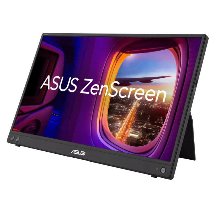 ASUS Monitor ZenScreen MB16AHV 15.6'' FHD 5ms IPS, Portable USB Monitor, USB-C, HDMI, 3-Year Warranty.