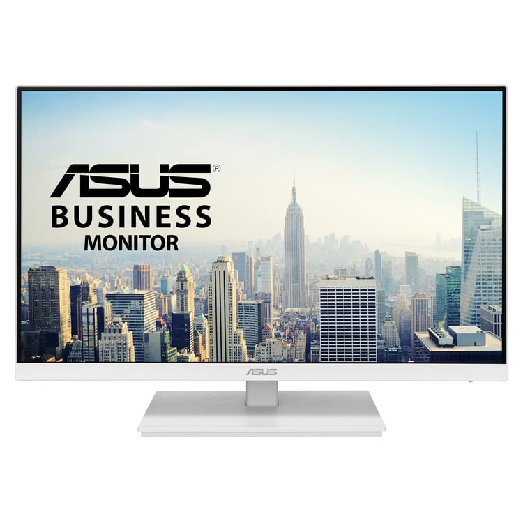 ASUS Monitor VA24EQSB-W 23.8'' FHD 75Hz IPS, Height Adjustable, HDMI, Display Port, D-sub, Adaptive-Sync, Eye Care, 3 Years Warranty.