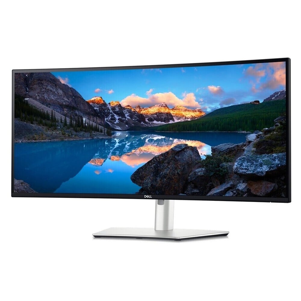 DELL Monitor U3425WE 34'' 3440x1440 Curved Ultrasharp IPS Thunderbolt HUB, HDMI, DisplayPort, USB-C, RJ45 Height Adjustable, Speakers, 3 Years Warranty