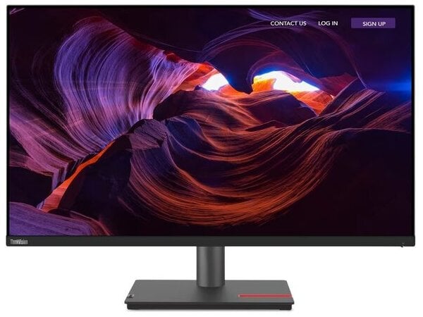 LENOVO Monitor ThinkVision P32p-30 31.5'' 4K IPS, HDMI, USB, Display Port, Thunderbolt, RJ45 Height Adjustable, 3 Years Warranty