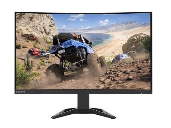 LENOVO Monitor G32qc-30 Gaming 31.5'' QHD VA Curved, Slim Bezel, HDMi, Display Port, AMD FreeSync Premium, Height Adjustable, Speakers, 3 Years Warranty.