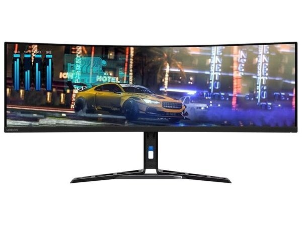 LENOVO Monitor Legion R45w-30 Gaming 44.5'' DUAL QHD VA Curved, HDMi, Display Port, USB-C, RJ45, AMD FreeSync Premium Pro, Speakers, 3 Years Warranty.