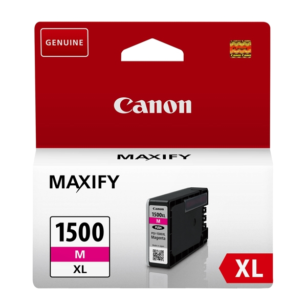 Canon Inkjet Ink PGI-1500M XL Magenta (9194B001) (CANPGI-1500MXL)