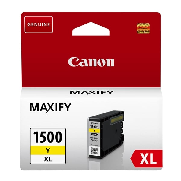 Canon Inkjet Ink PGI-1500Y XL Yellow (9195B001) (CANPGI-1500Y)