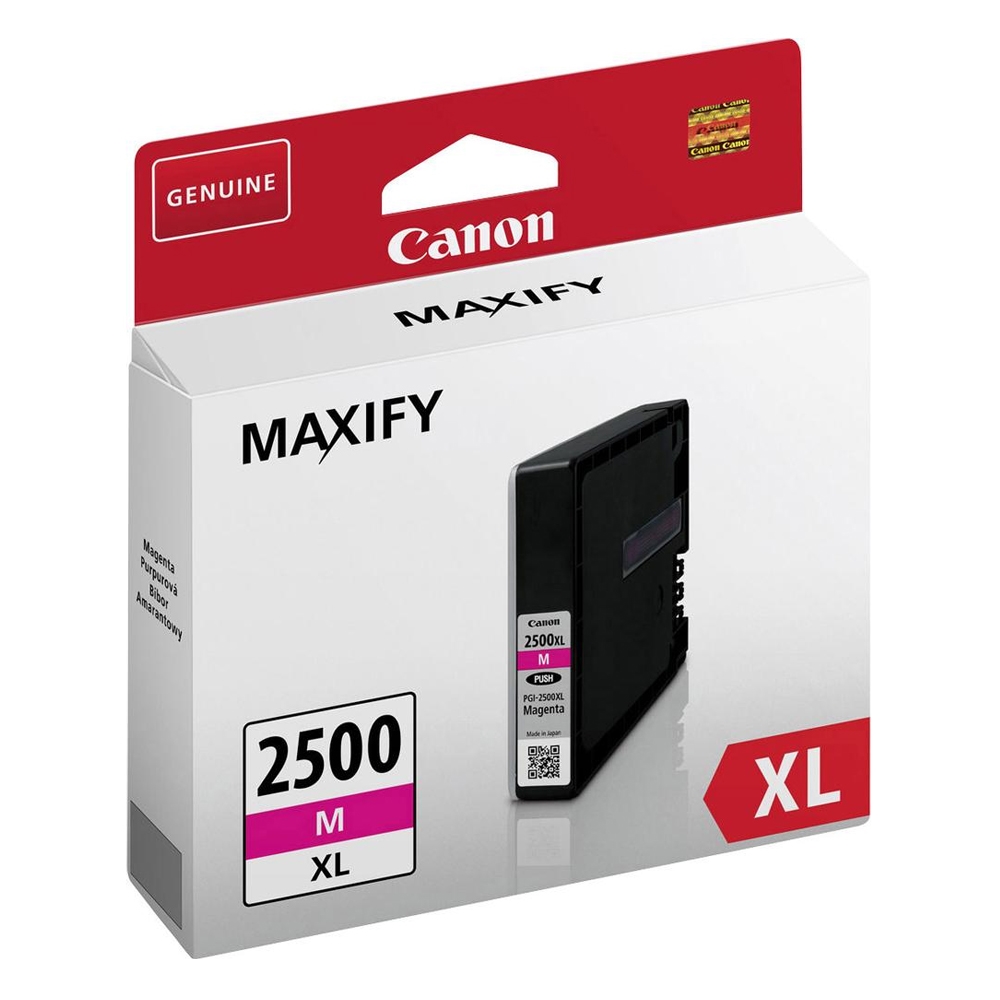 Canon Inkjet Ink PGI-2500M XL Magenta (9266B001) (CANPGI-2500MXL)