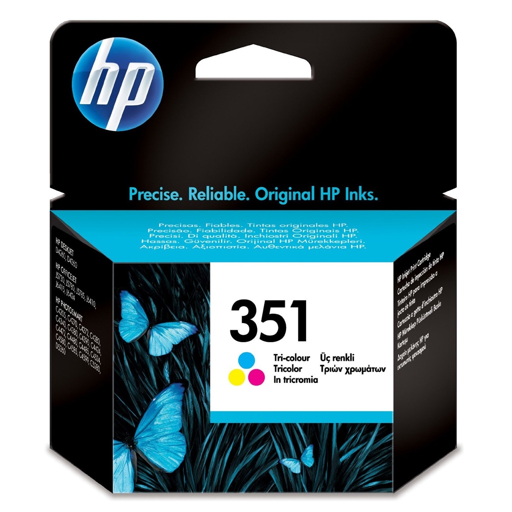 HP Inkjet No.351 Colour Ink (CB337EE)