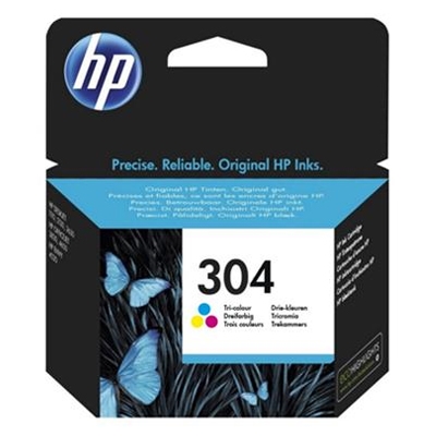 HP Inkjet No.304 Tri-colour Ink (N9K05AE)