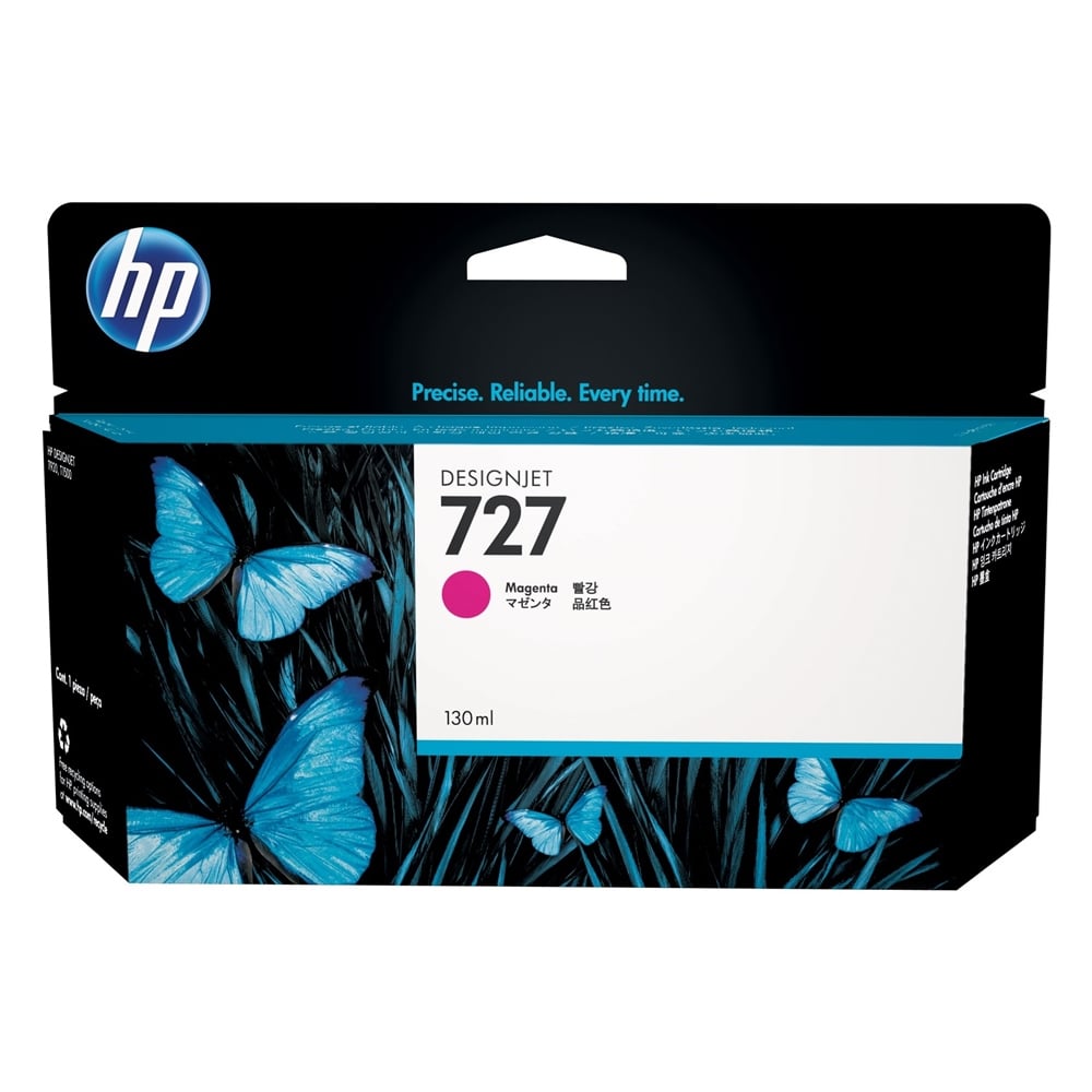 HP Inkjet Ink No.727 Magenta (130ml) (B3P20A) (HPB3P20A)