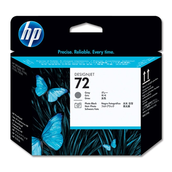 HP Printhead No.72 Grey & Photo Black (C9380A)