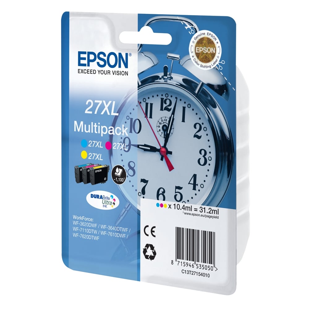 Epson Inkjet Series 27 XL Multipack 3-color (C13T27154012) (EPST271540)