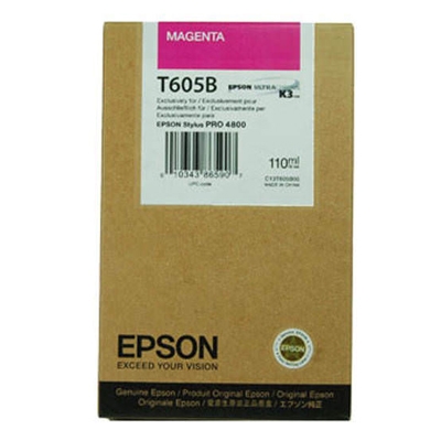 Epson Inkjet T605B Magenta Ink (C13T605B00) (EPST605B00)