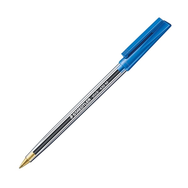 STAEDTLER 430 BALLPOINT M 1.0 mm Pen (Blue) (430 M-3) (STAE43001)