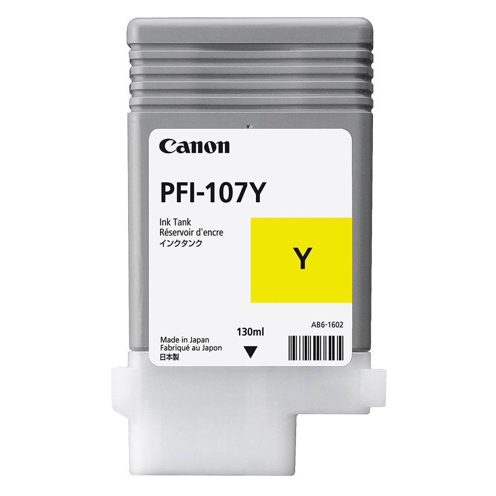 Canon Inkjet Ink PFI-107Y Yellow (6708B001) (CANPFI-107Y)