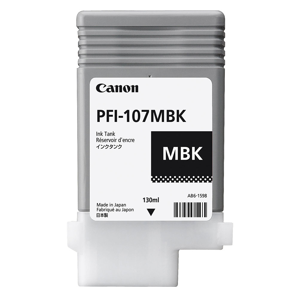 Canon Inkjet Ink PFI-107MBK Matte Black (6704B001) (CANPFI-107MBK)