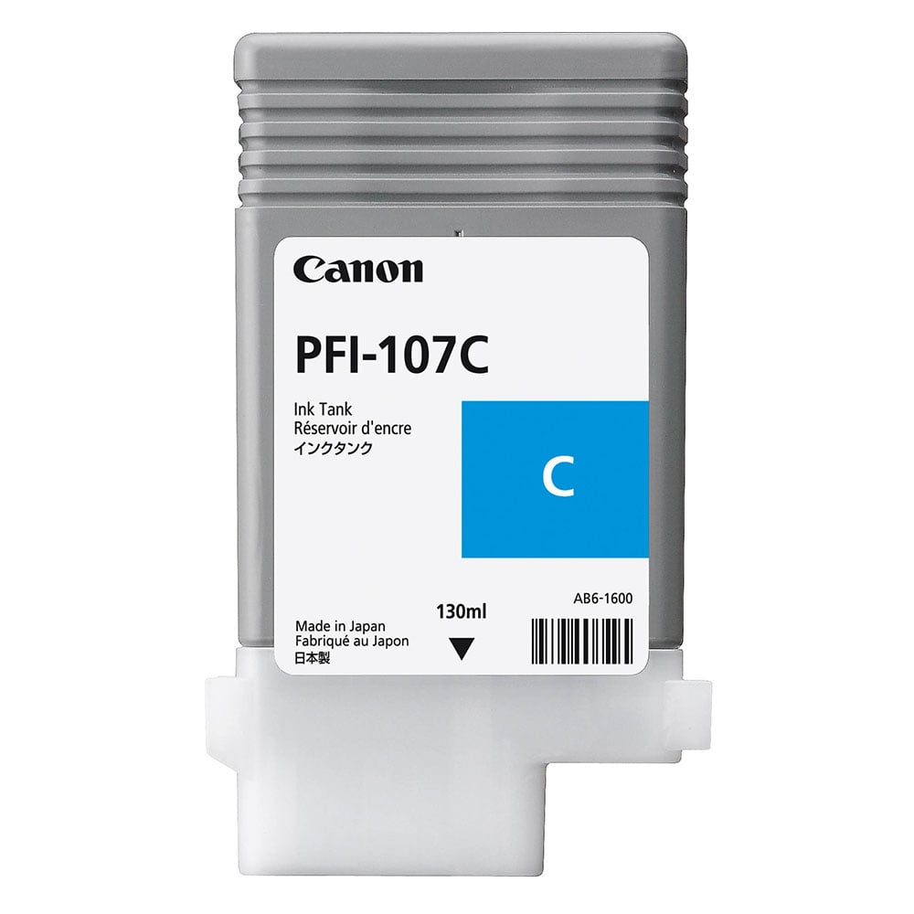 Canon Inkjet Ink PFI-107C Cyan (6706B001) (CANPFI-107C)