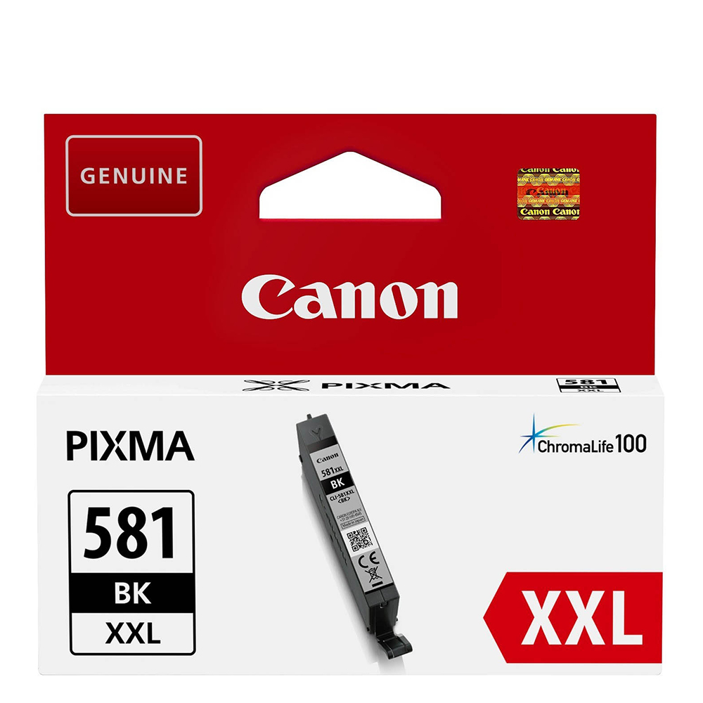 Canon Inkjet Ink CLI-581BKXXL Black (1998C001) (CANCLI-581BKXXL)